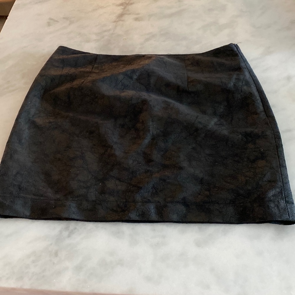 Mini black skirt size 6